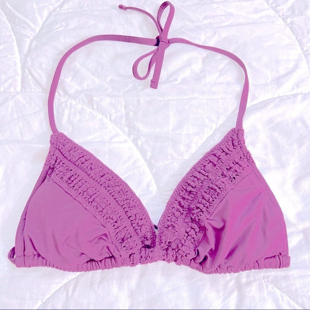 Massimo -  Plum bikini top